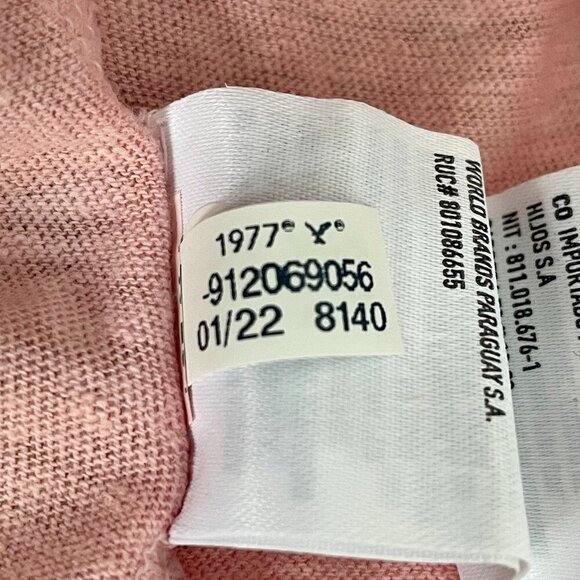 American Eagle Recycled Cotton Oversized Malibu Tennis Club Tie-Dye Tee Womens L - Picture 10 of 11